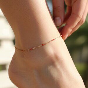 Dainty Anklet for Women – Elegant Everyday Jewelry & Perfect Gift | MLCRC1901